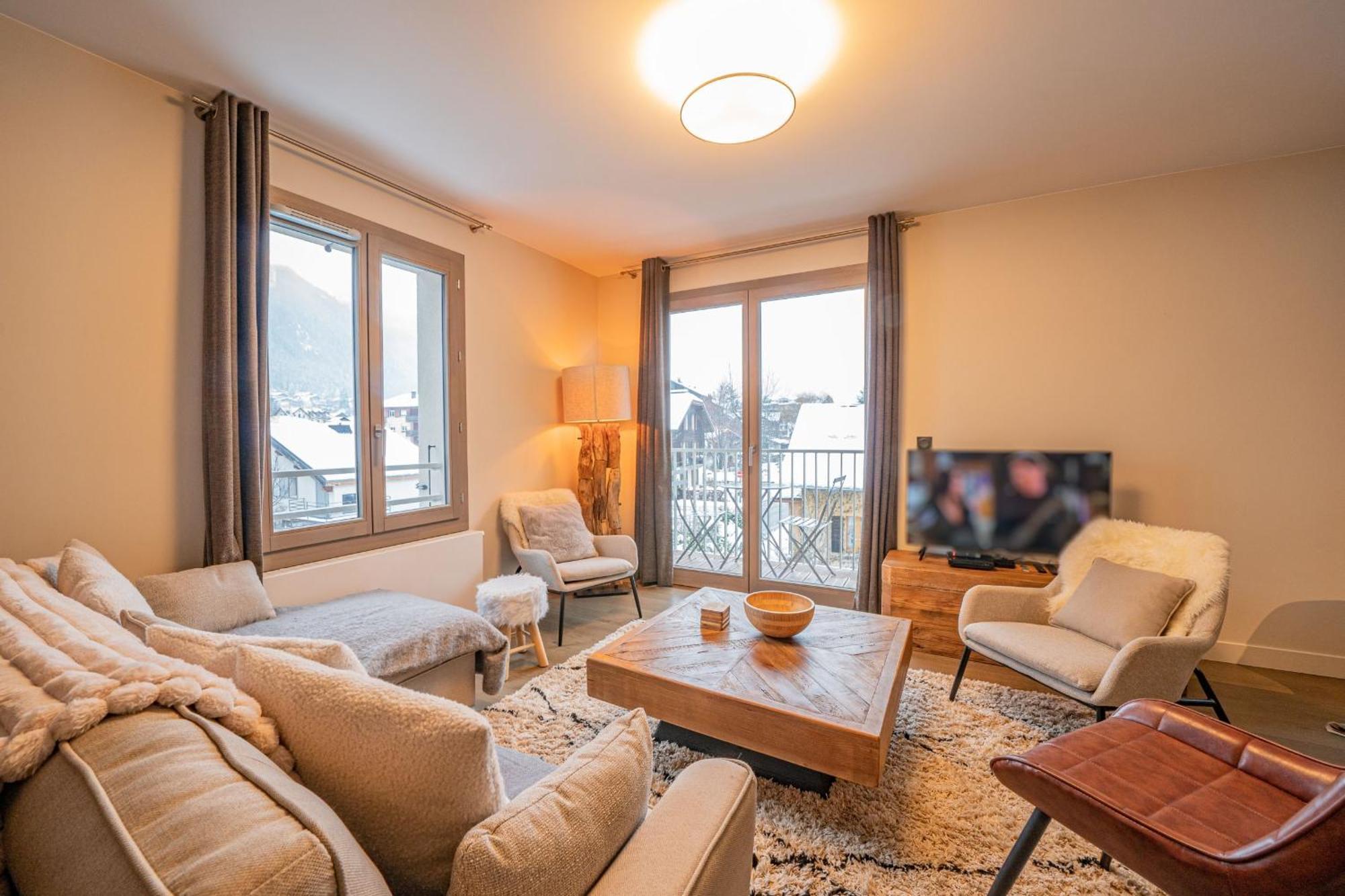 Perle Blanche - Brand New 2 Bedroom Apartment Perfectly Located Chamonix Exterior photo