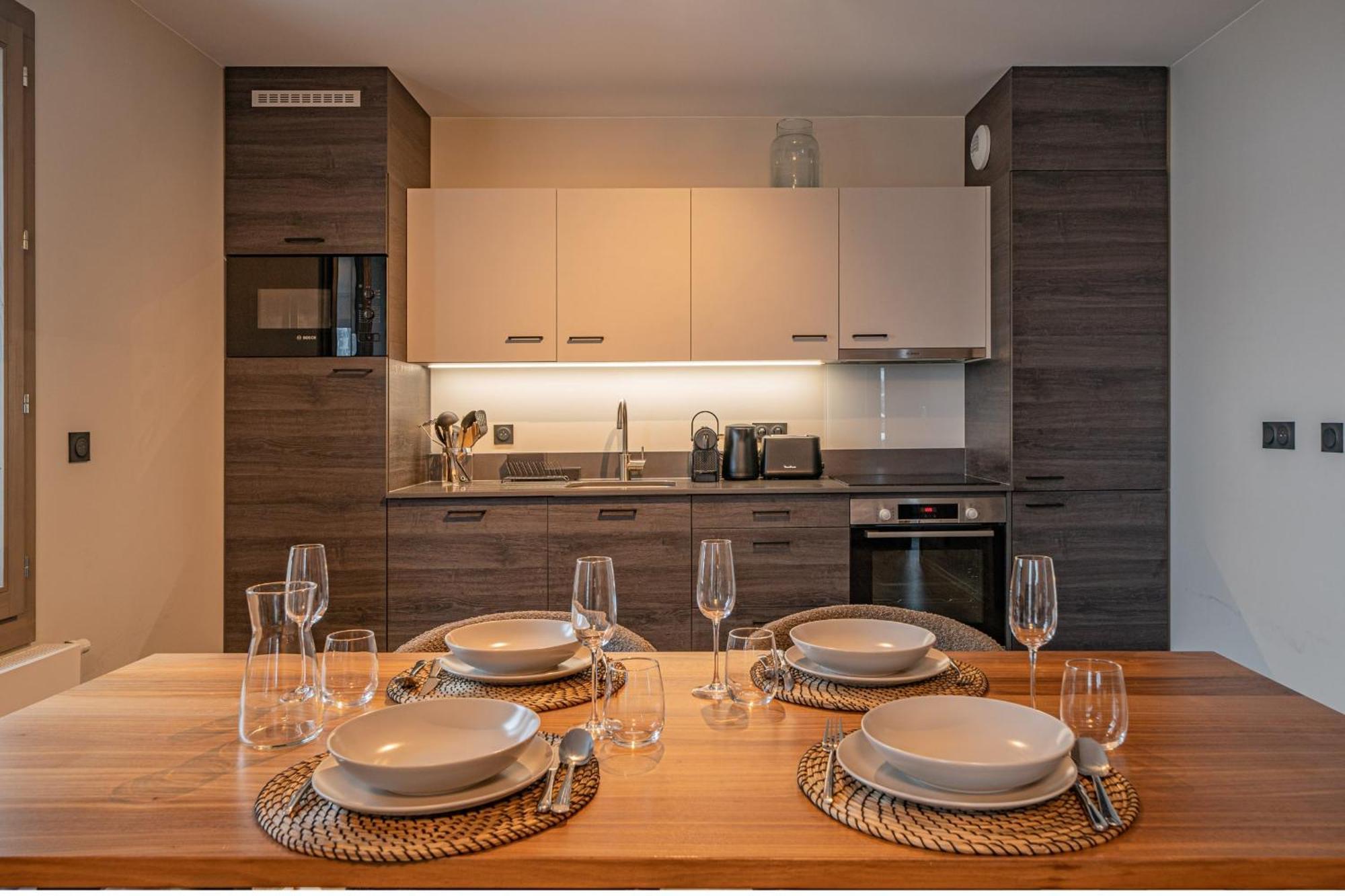 Perle Blanche - Brand New 2 Bedroom Apartment Perfectly Located Chamonix Exterior photo